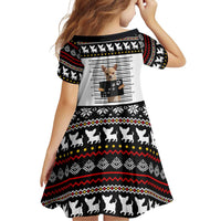 Chihuahua Personal Stalker Christmas Family Matching Long Sleeve Bodycon Dress and Hawaiian Shirt Xmas Holiday Patterns - Wonder Print Shop
