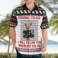 Chihuahua Personal Stalker Christmas Hawaiian Shirt Xmas Holiday Patterns - Wonder Print Shop