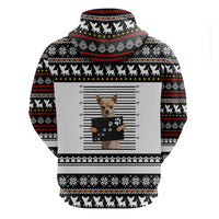 Chihuahua Personal Stalker Christmas Hoodie Xmas Holiday Patterns - Wonder Print Shop