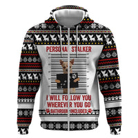 Chihuahua Personal Stalker Christmas Hoodie Xmas Holiday Patterns - Wonder Print Shop