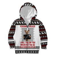 Chihuahua Personal Stalker Christmas Kid Hoodie Xmas Holiday Patterns - Wonder Print Shop