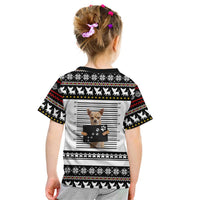 Chihuahua Personal Stalker Christmas Kid T Shirt Xmas Holiday Patterns - Wonder Print Shop