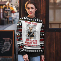 Chihuahua Personal Stalker Christmas Ugly Christmas Sweater Xmas Holiday Patterns - Wonder Print Shop