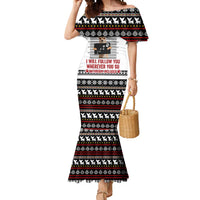 Chihuahua Personal Stalker Christmas Mermaid Dress Xmas Holiday Patterns - Wonder Print Shop