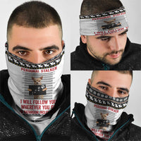 Chihuahua Personal Stalker Christmas Neck Gaiter Xmas Holiday Patterns - Wonder Print Shop