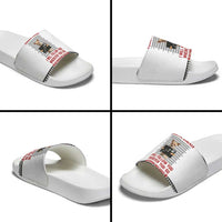 Chihuahua Personal Stalker Christmas Slide Sandals Xmas Holiday Patterns - Wonder Print Shop