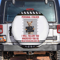 Chihuahua Personal Stalker Christmas Spare Tire Cover Xmas Holiday Patterns - Wonder Print Shop