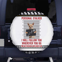 Chihuahua Personal Stalker Christmas Spare Tire Cover Xmas Holiday Patterns - Wonder Print Shop