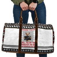 Chihuahua Personal Stalker Christmas Travel Bag Xmas Holiday Patterns - Wonder Print Shop