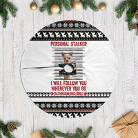 Chihuahua Personal Stalker Christmas Tree Skirt Xmas Holiday Patterns - Wonder Print Shop