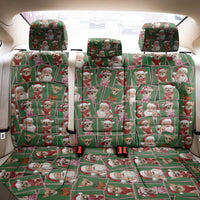 Chihuahua Santa Clau Christmas Back Car Seat Cover Xmas Holiday Patterns - Wonder Print Shop