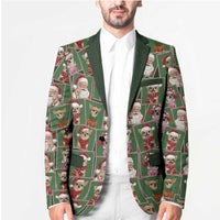 Chihuahua Santa Clau Christmas Blazer Xmas Holiday Patterns - Wonder Print Shop