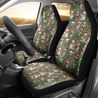 Chihuahua Santa Clau Christmas Car Seat Cover Xmas Holiday Patterns - Wonder Print Shop