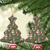 Chihuahua Santa Clau Christmas Ceramic Ornament Xmas Holiday Patterns - Wonder Print Shop