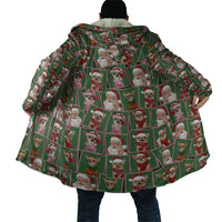 Chihuahua Santa Clau Christmas Cloak Xmas Holiday Patterns - Wonder Print Shop