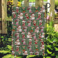Chihuahua Santa Clau Christmas Garden Flag Xmas Holiday Patterns - Wonder Print Shop
