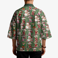 Chihuahua Santa Clau Christmas Kimono Xmas Holiday Patterns - Wonder Print Shop