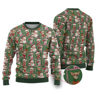 Chihuahua Santa Clau Christmas Ugly Christmas Sweater Xmas Holiday Patterns - Wonder Print Shop