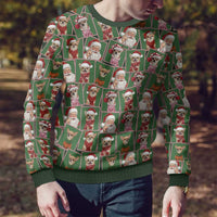 Chihuahua Santa Clau Christmas Ugly Christmas Sweater Xmas Holiday Patterns - Wonder Print Shop