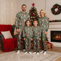 Chihuahua Santa Clau Christmas Pajama Set Xmas Holiday Patterns - Wonder Print Shop