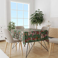 Chihuahua Santa Clau Christmas Tablecloth Xmas Holiday Patterns - Wonder Print Shop