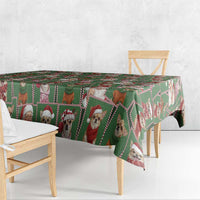 Chihuahua Santa Clau Christmas Tablecloth Xmas Holiday Patterns - Wonder Print Shop