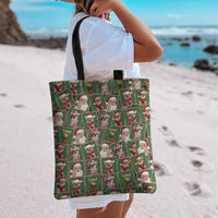 Chihuahua Santa Clau Christmas Tote Bag Xmas Holiday Patterns - Wonder Print Shop