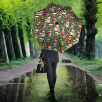 Chihuahua Santa Clau Christmas Umbrella Xmas Holiday Patterns - Wonder Print Shop