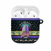Christmas Party 1988 Nakatomi Plaza AirPods Case Xmas Holiday Patterns - Wonder Print Shop