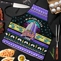 Christmas Party 1988 Nakatomi Plaza Apron Xmas Holiday Patterns - Wonder Print Shop