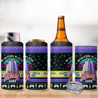 Christmas Party 1988 Nakatomi Plaza 4 in 1 Can Cooler Tumbler Xmas Holiday Patterns - Wonder Print Shop