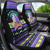 Christmas Party 1988 Nakatomi Plaza Car Seat Cover Xmas Holiday Patterns - Wonder Print Shop