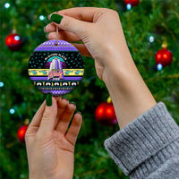 Christmas Party 1988 Nakatomi Plaza Ceramic Ornament Xmas Holiday Patterns - Wonder Print Shop