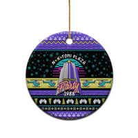 Christmas Party 1988 Nakatomi Plaza Ceramic Ornament Xmas Holiday Patterns - Wonder Print Shop