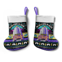 Christmas Party 1988 Nakatomi Plaza Christmas Stocking Xmas Holiday Patterns - Wonder Print Shop