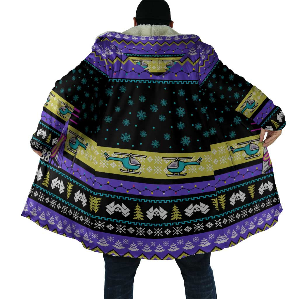 Christmas Party 1988 Nakatomi Plaza Cloak Xmas Holiday Patterns - Wonder Print Shop