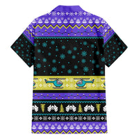 Christmas Party 1988 Nakatomi Plaza Family Matching Long Sleeve Bodycon Dress and Hawaiian Shirt Xmas Holiday Patterns - Wonder Print Shop