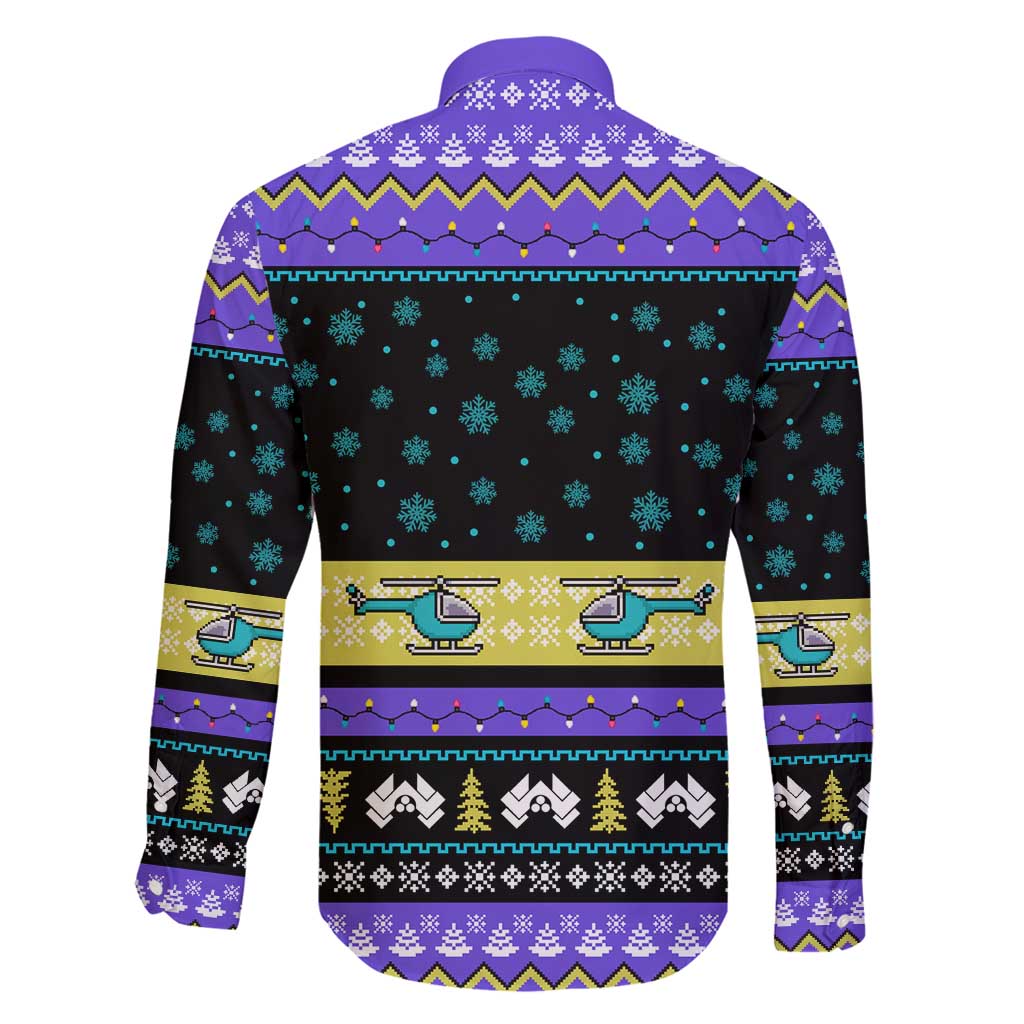 Christmas Party 1988 Nakatomi Plaza Family Matching Summer Maxi Dress and Hawaiian Shirt Xmas Holiday Patterns - Wonder Print Shop