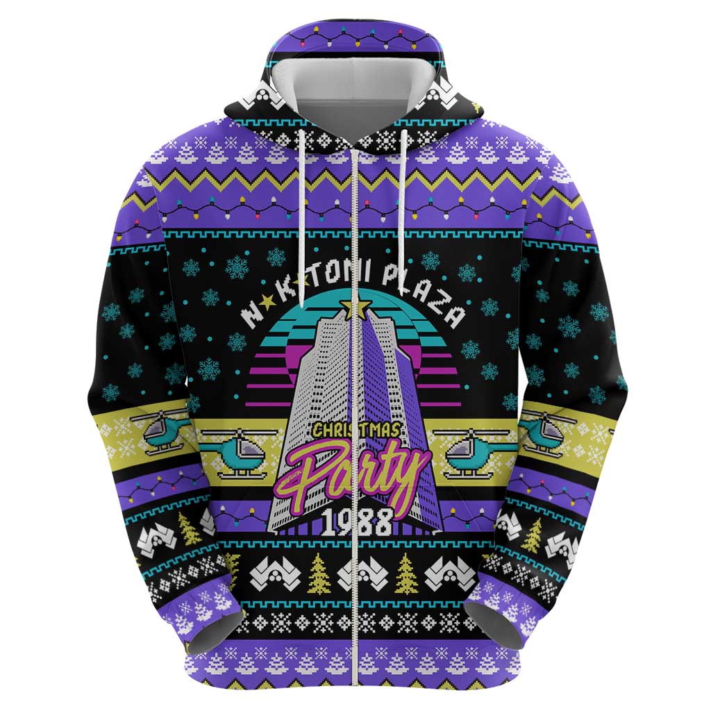 Christmas Party 1988 Nakatomi Plaza Hoodie Xmas Holiday Patterns - Wonder Print Shop
