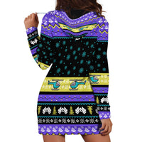 Christmas Party 1988 Nakatomi Plaza Hoodie Dress Xmas Holiday Patterns - Wonder Print Shop