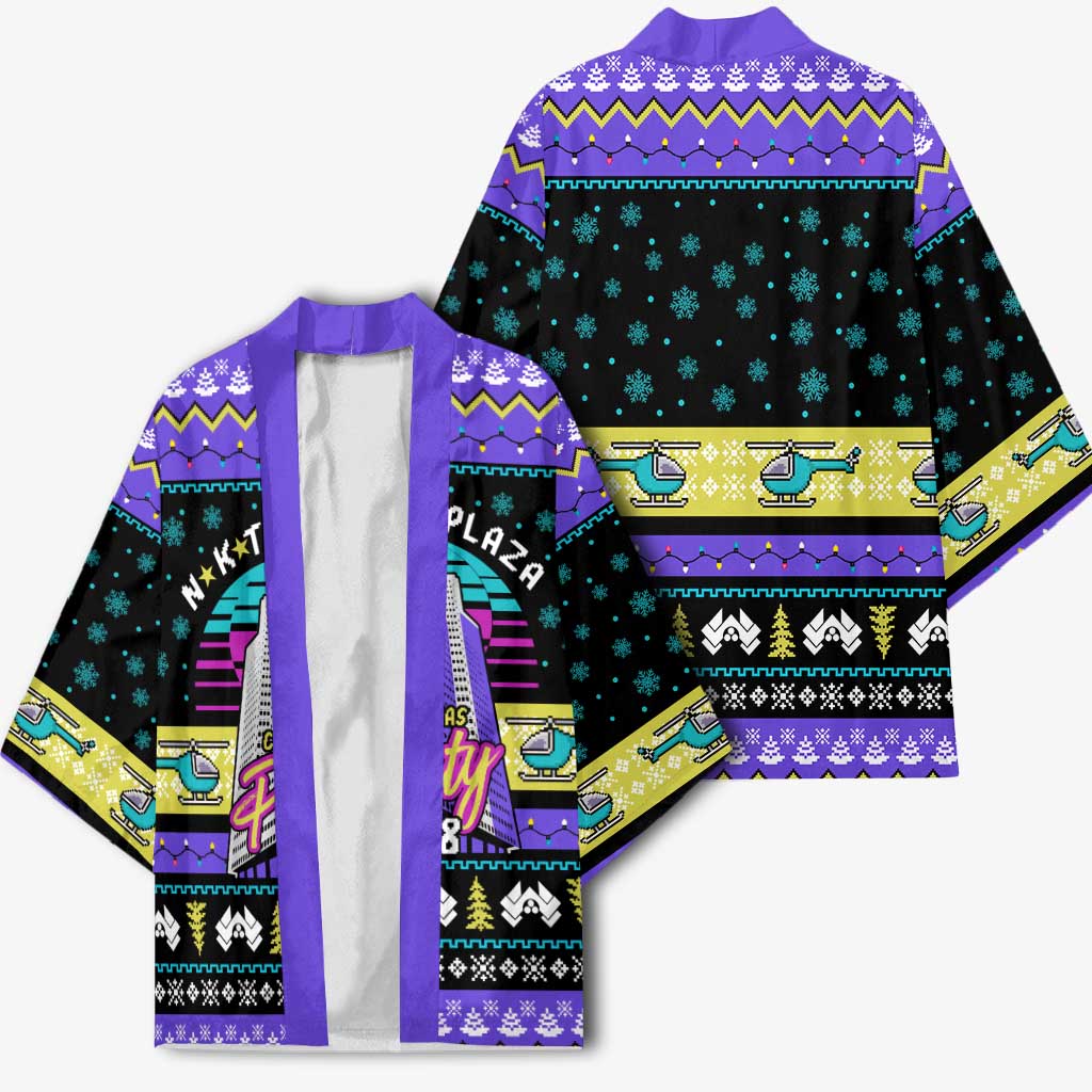 Christmas Party 1988 Nakatomi Plaza Kimono Xmas Holiday Patterns - Wonder Print Shop