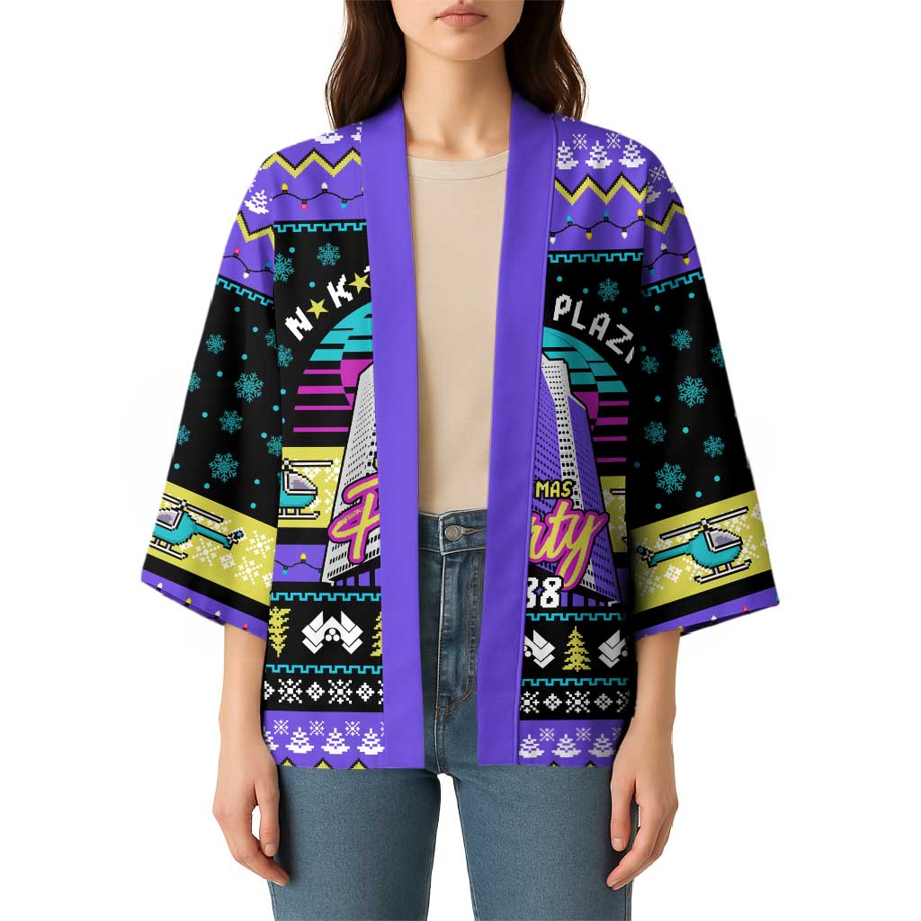 Christmas Party 1988 Nakatomi Plaza Kimono Xmas Holiday Patterns - Wonder Print Shop