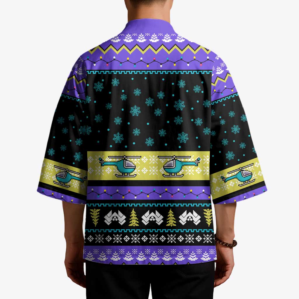 Christmas Party 1988 Nakatomi Plaza Kimono Xmas Holiday Patterns - Wonder Print Shop