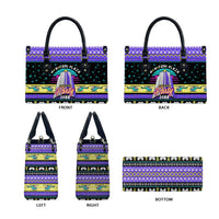 Christmas Party 1988 Nakatomi Plaza Leather Bag Xmas Holiday Patterns - Wonder Print Shop