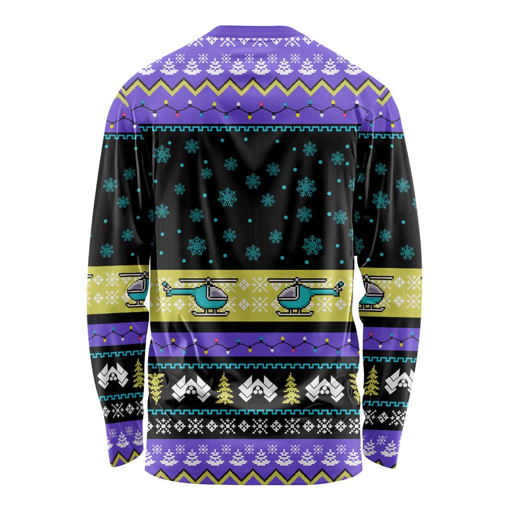 Christmas Party 1988 Nakatomi Plaza Long Sleeve Shirt Xmas Holiday Patterns - Wonder Print Shop