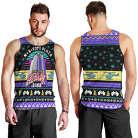 Christmas Party 1988 Nakatomi Plaza Men Tank Top Xmas Holiday Patterns - Wonder Print Shop