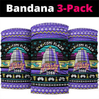 Christmas Party 1988 Nakatomi Plaza Neck Gaiter Xmas Holiday Patterns - Wonder Print Shop