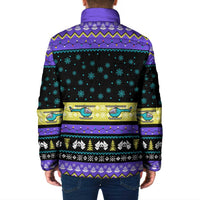 Christmas Party 1988 Nakatomi Plaza Padded Jacket Xmas Holiday Patterns - Wonder Print Shop