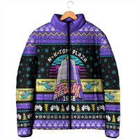 Christmas Party 1988 Nakatomi Plaza Padded Jacket Xmas Holiday Patterns - Wonder Print Shop