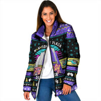 Christmas Party 1988 Nakatomi Plaza Padded Jacket Xmas Holiday Patterns - Wonder Print Shop